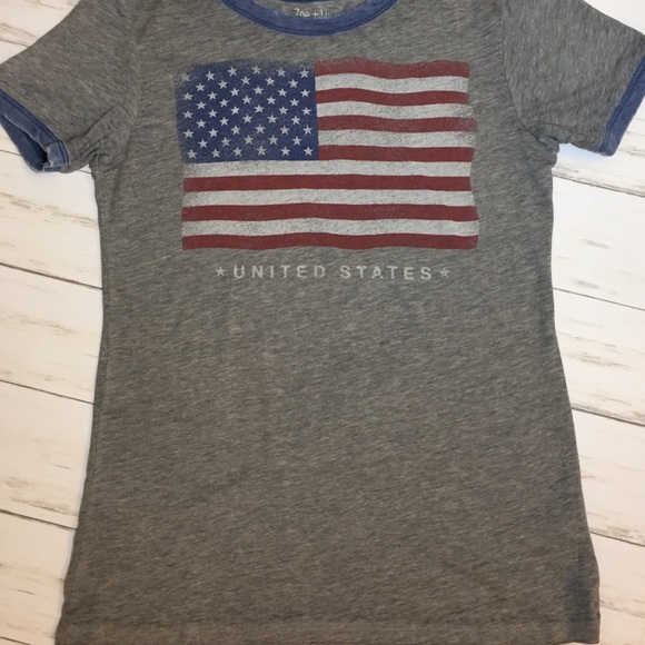 Zoe + Liv United States Ringer Tee - Picture 3 of 4